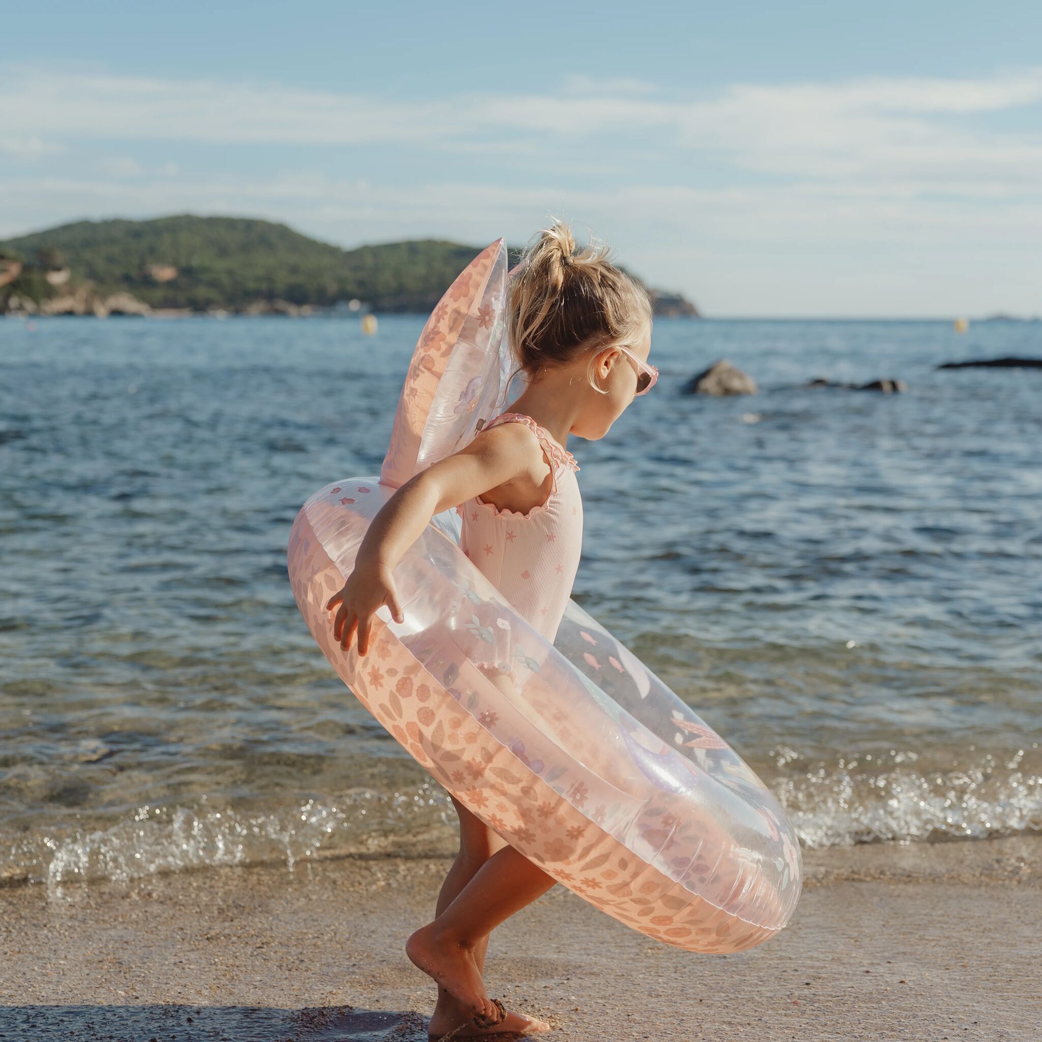 Schwimmreifen mit Flosse Dreamy Mermaid