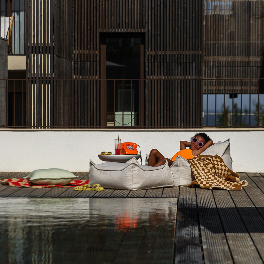 Sitzsack Ottoman Outdoor Terra Sitzsack Ottoman Outdoor Terra