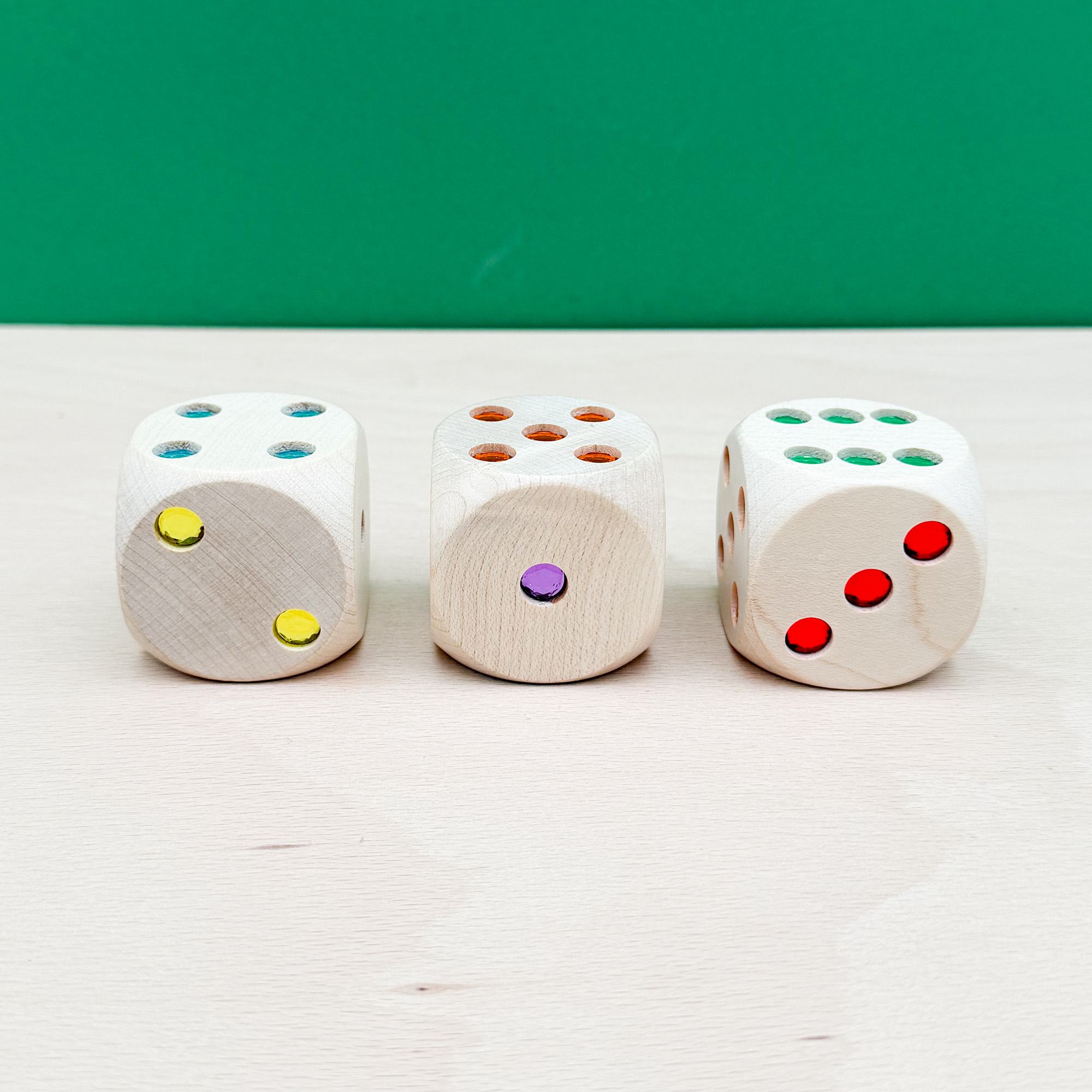 Augenwürfel Regenbogen