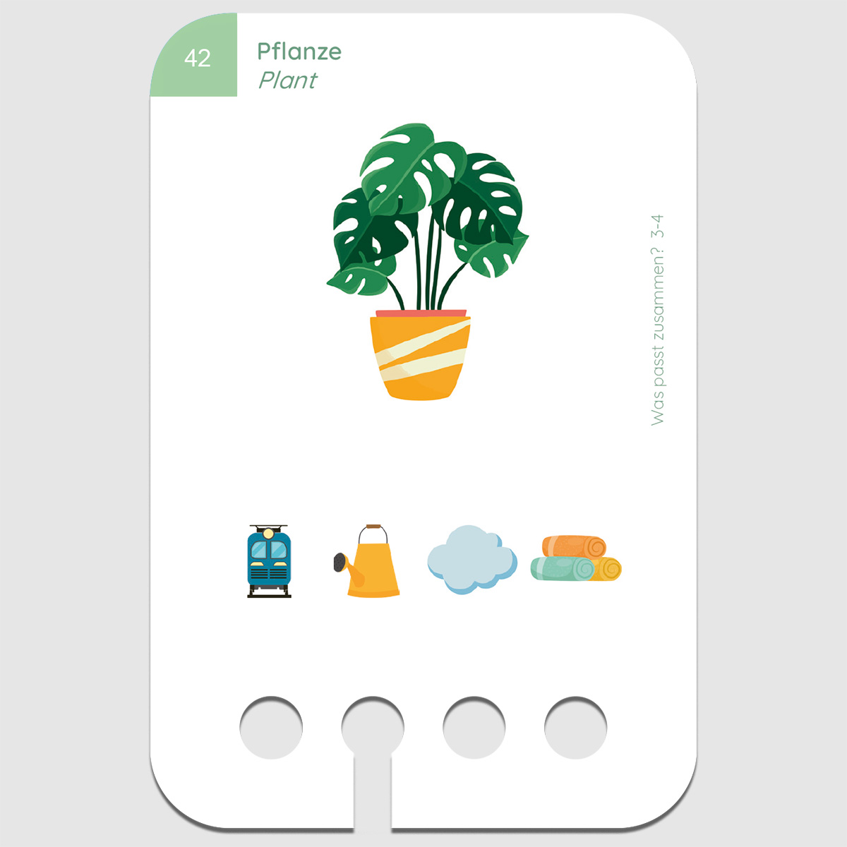 Lochkasten Kartensatz 3-4 Was passt zusammen? Lochkasten Kartensatz 3-4 Was passt zusammen?