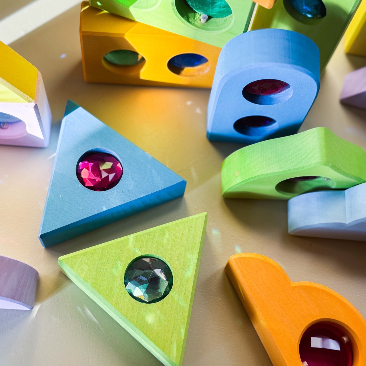 Funkeldächer Pastell