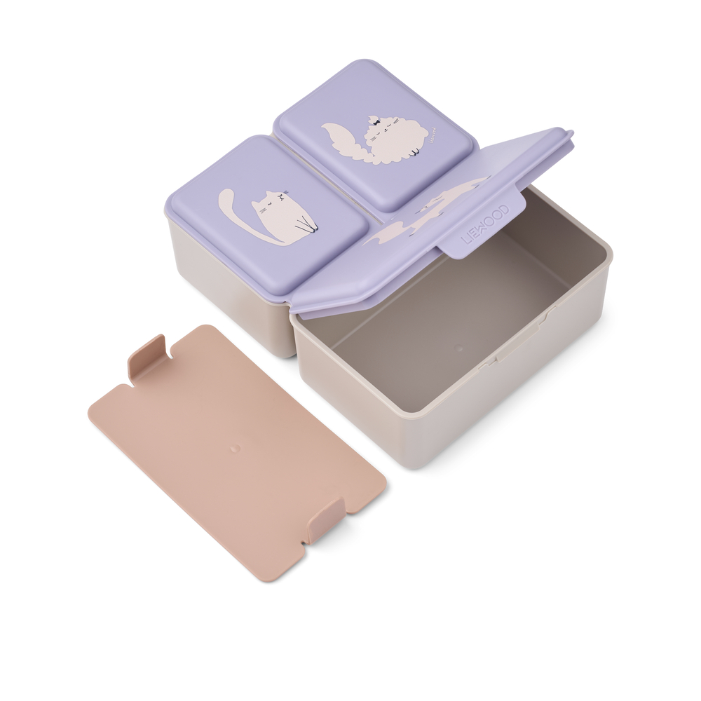 Jausenbox Driss Cat / Warm lilac