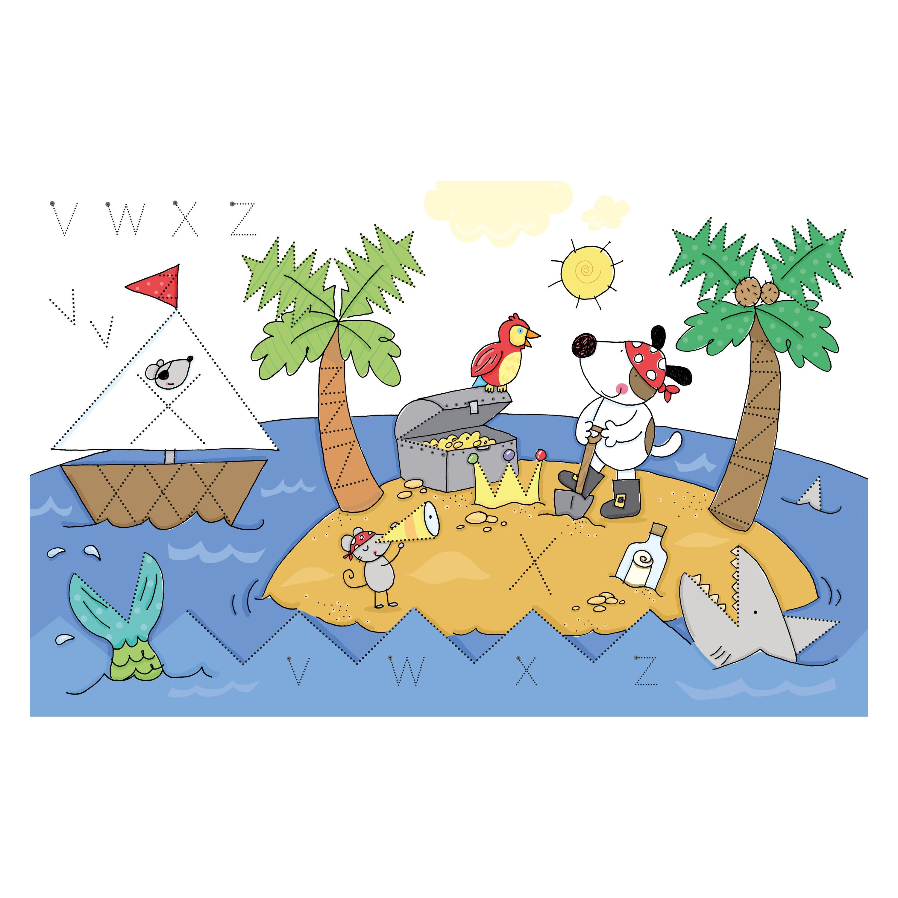 Mein Wisch-und-Weg Buch: Erste Buchstaben kennenlernen