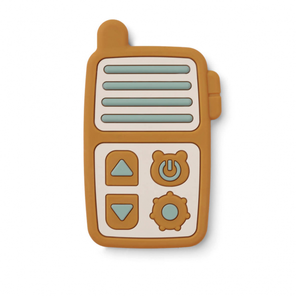 Beißspielzeug Walkie Talkie Esben Golden Caramel Multi Mix