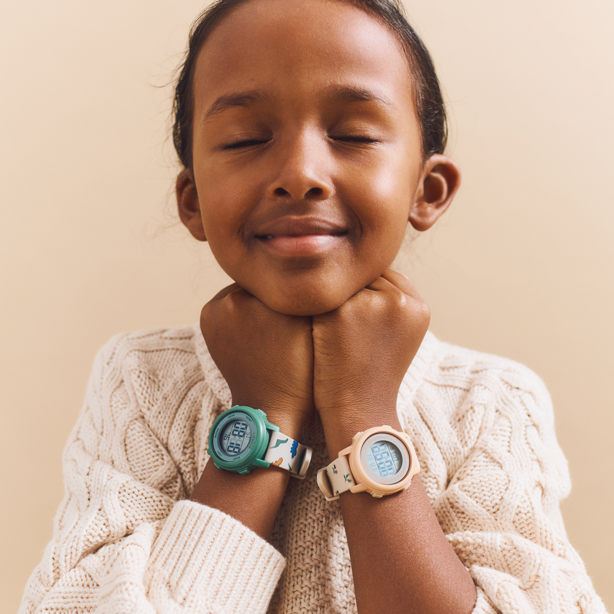 Sussi Armbanduhr Peach / Sea Shell