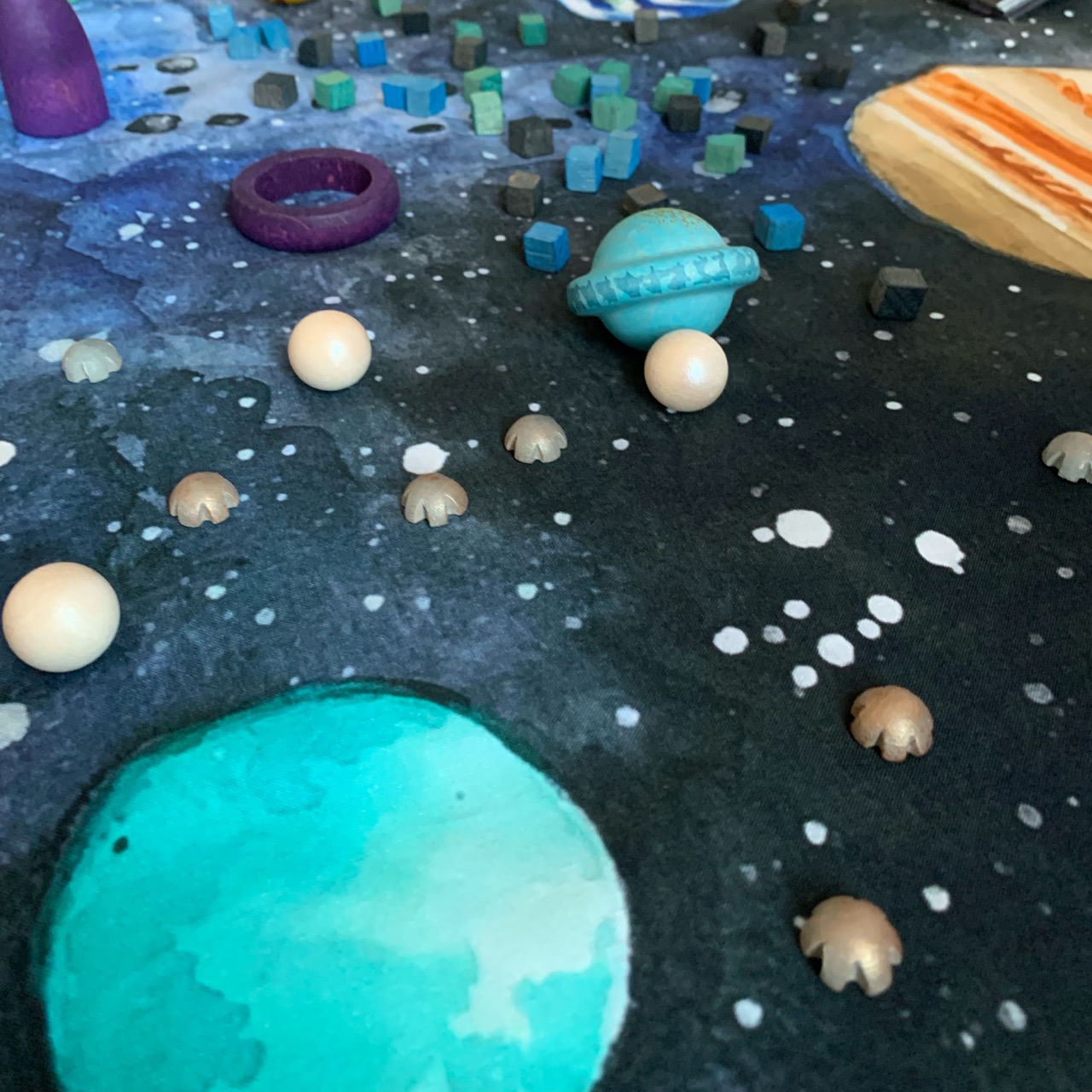 Spieltuch The Solar System 100 x 100 cm