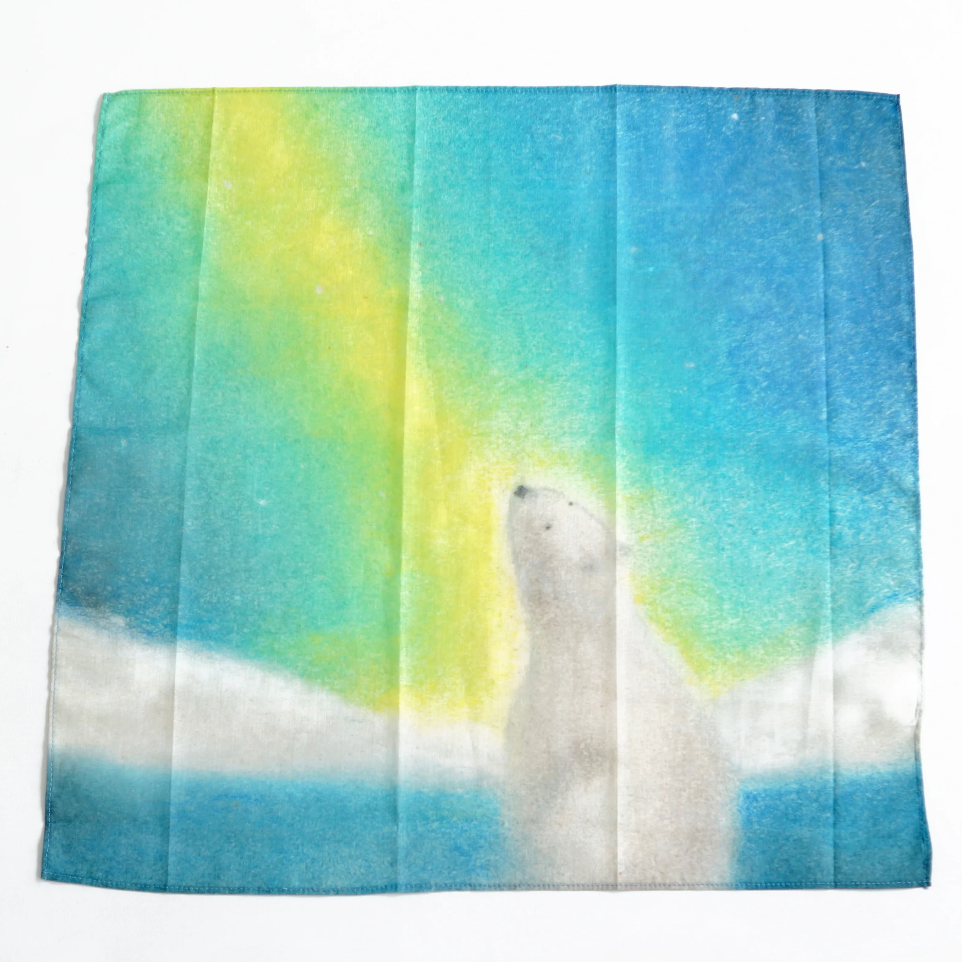 Spieltuch Eisbär 50 x 50 cm