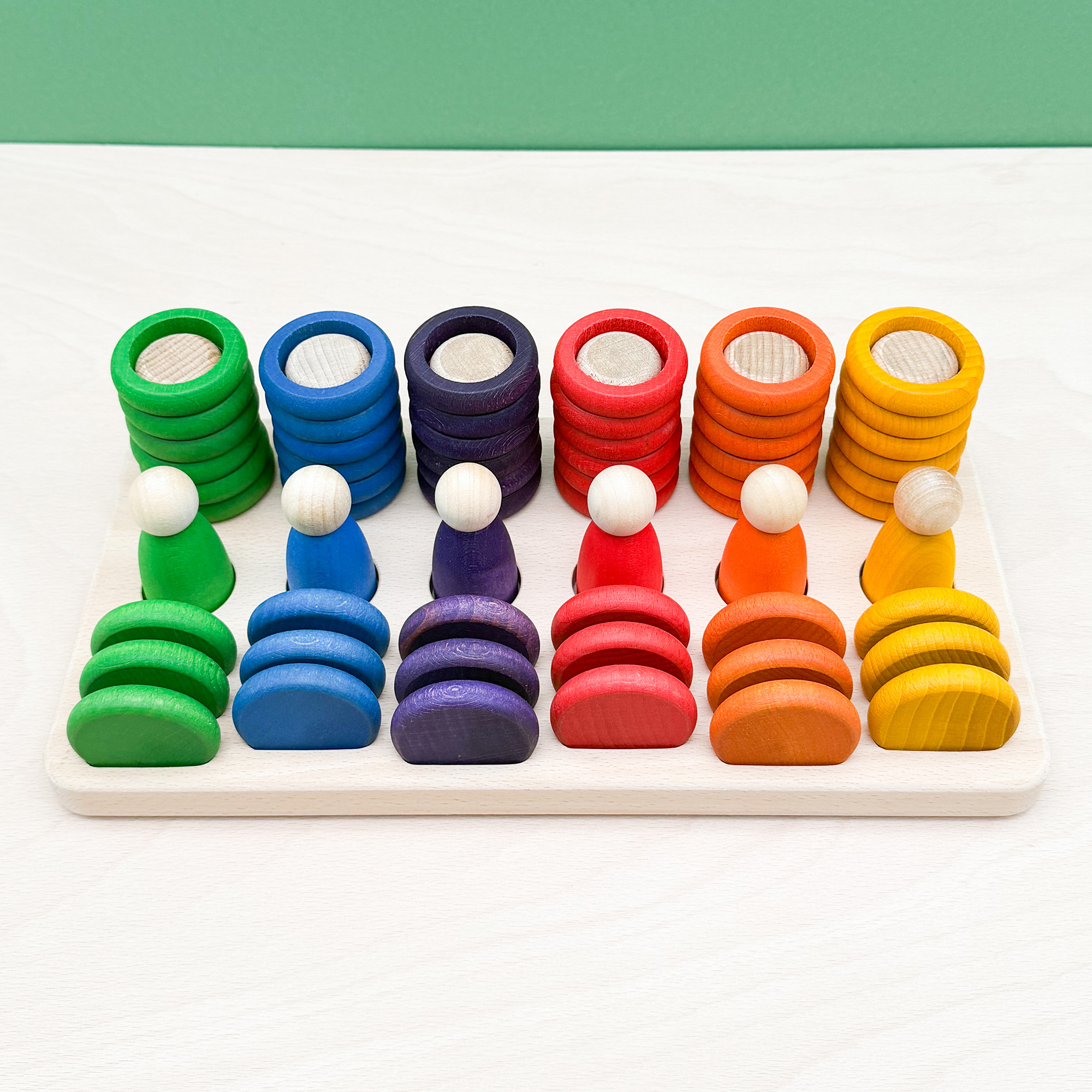 Sortierbrett für Nins, Rings & Coins