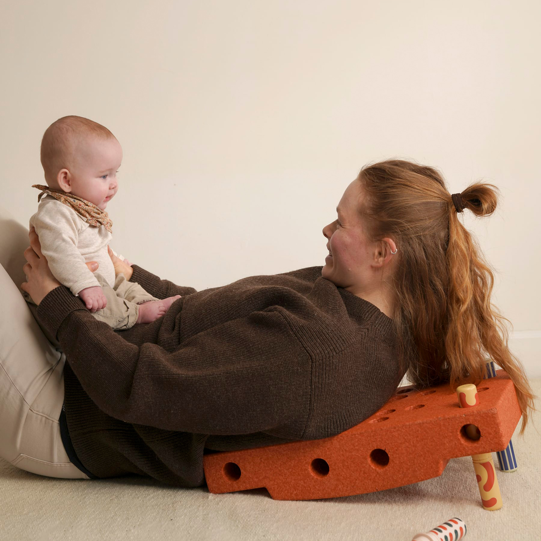 Baby Activity Set Burnt Orange
