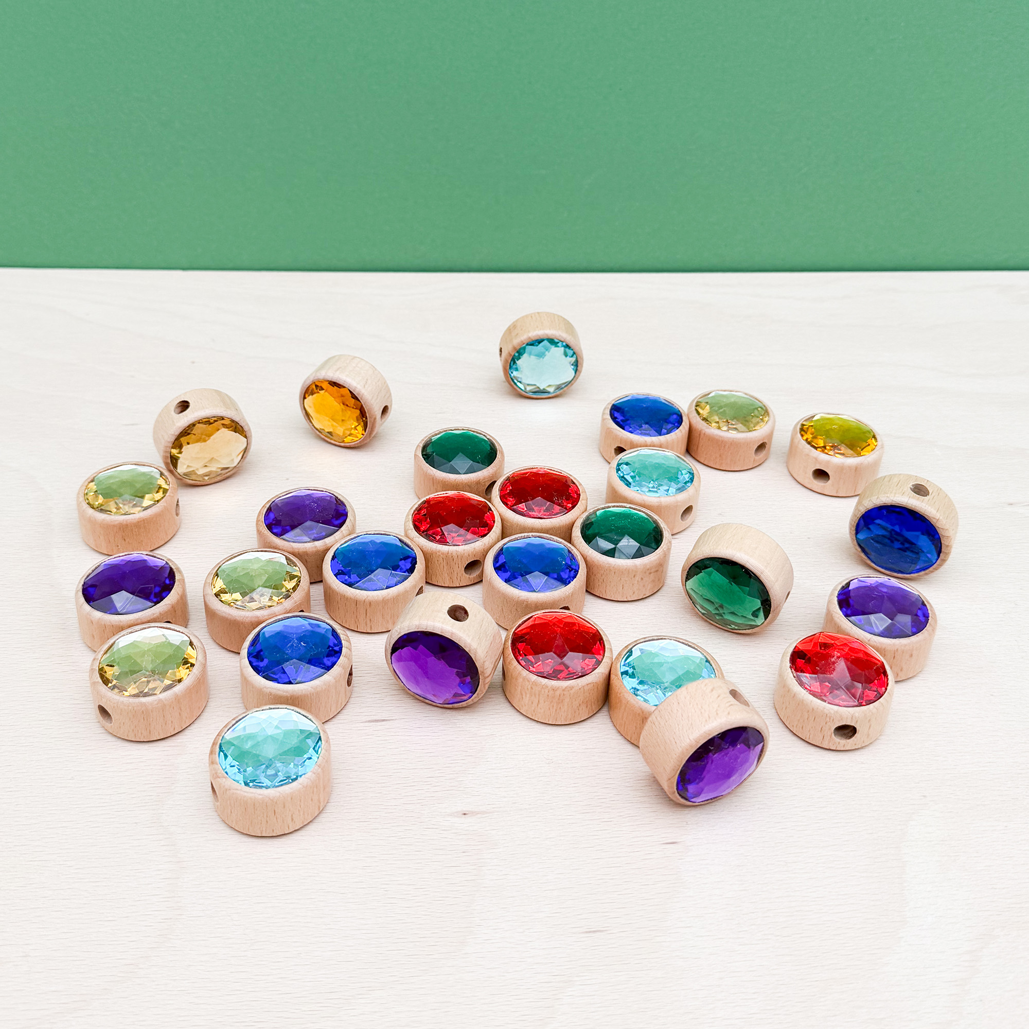 Fädelperlen Diamanten