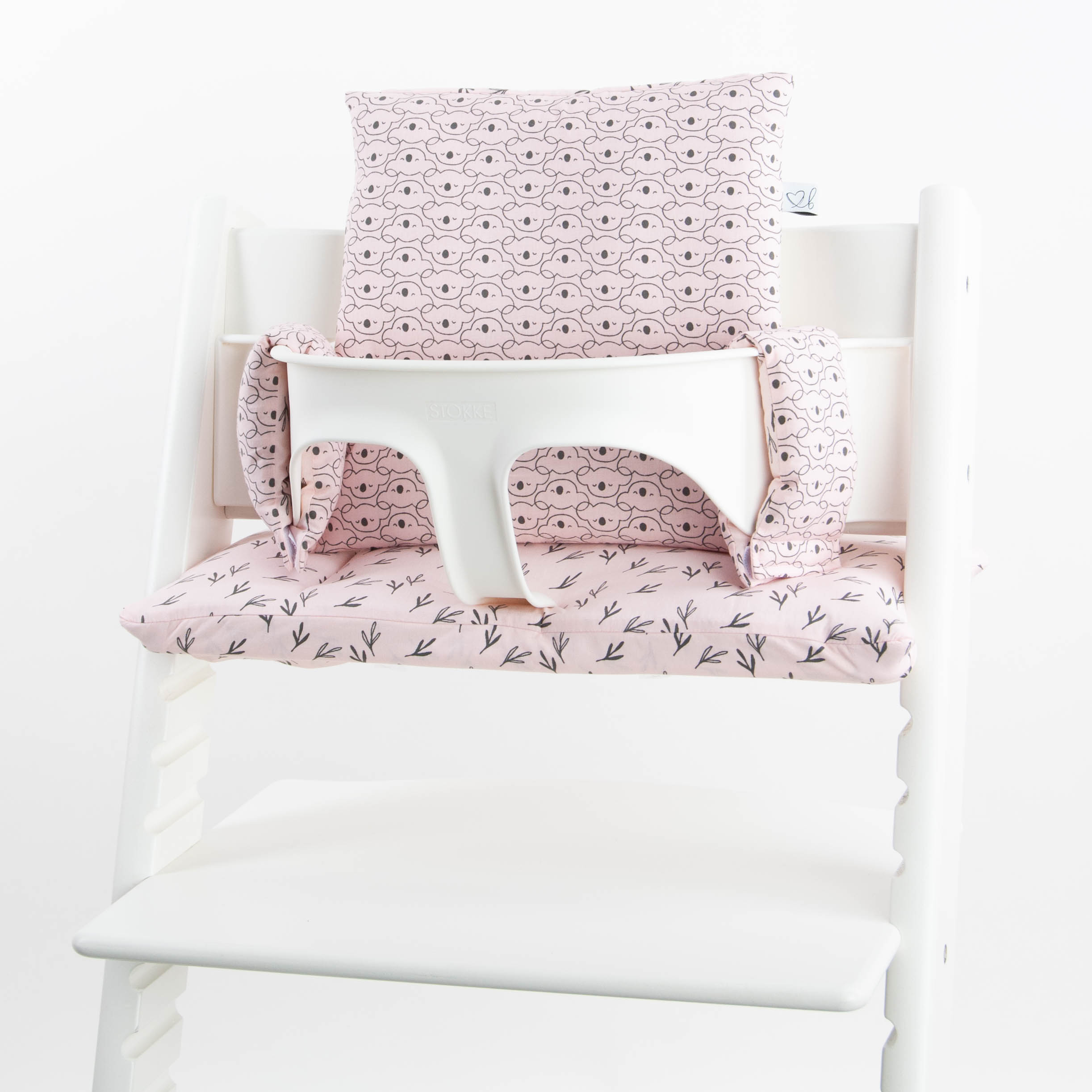 Sitzkissen Set wendbar Rosé Sleepy Koala Sitzkissen Set wendbar Rosé Sleepy Koala