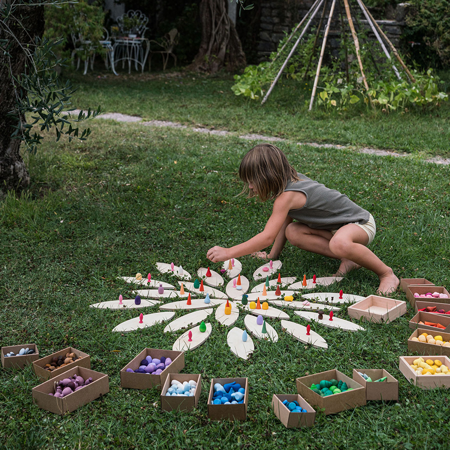 Mandala Set Petals Platform