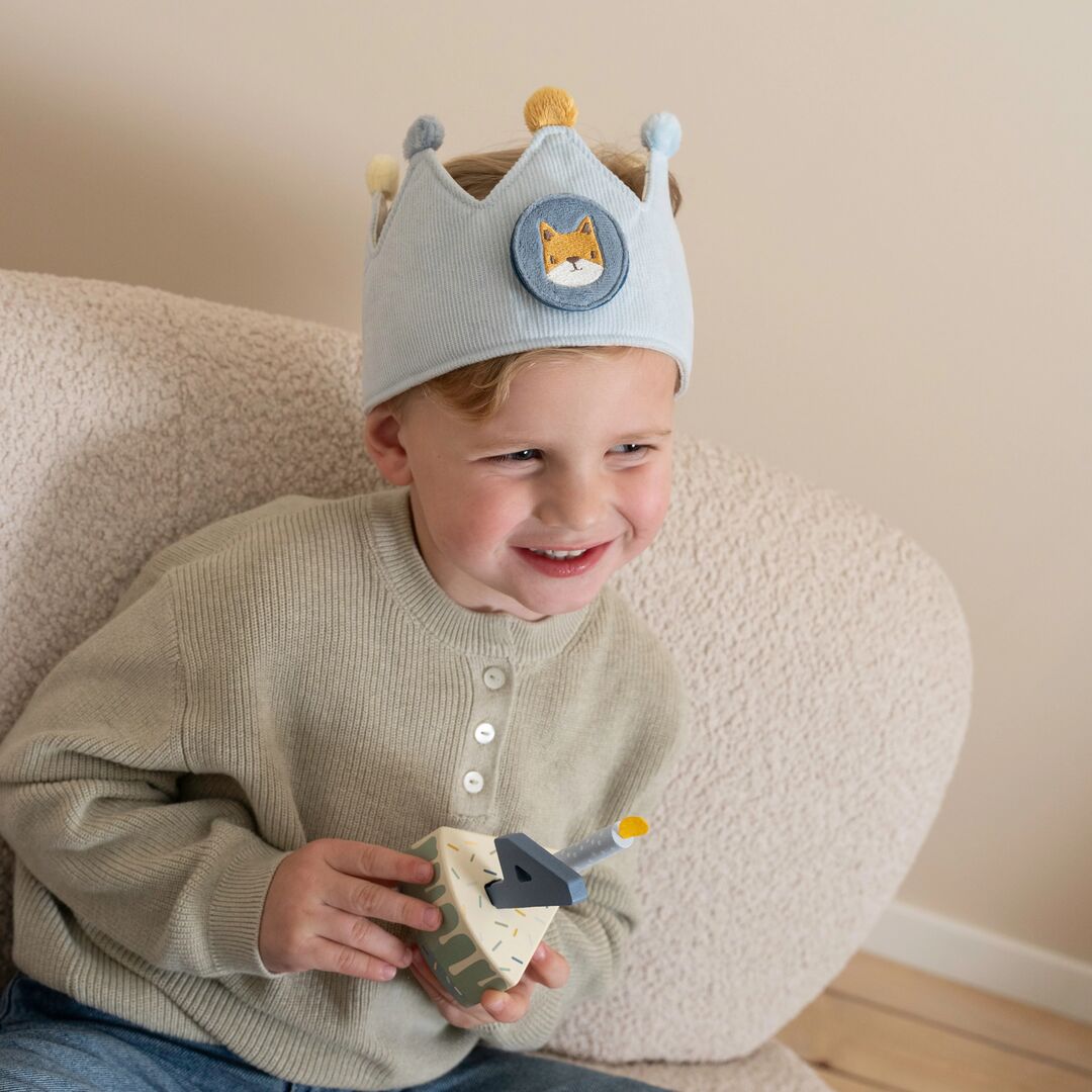 Geburtstagskrone mit Zahlen Blau