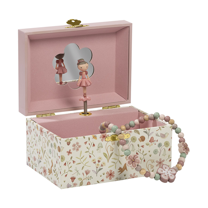 Schmuckkästchen mit Musik Rosa