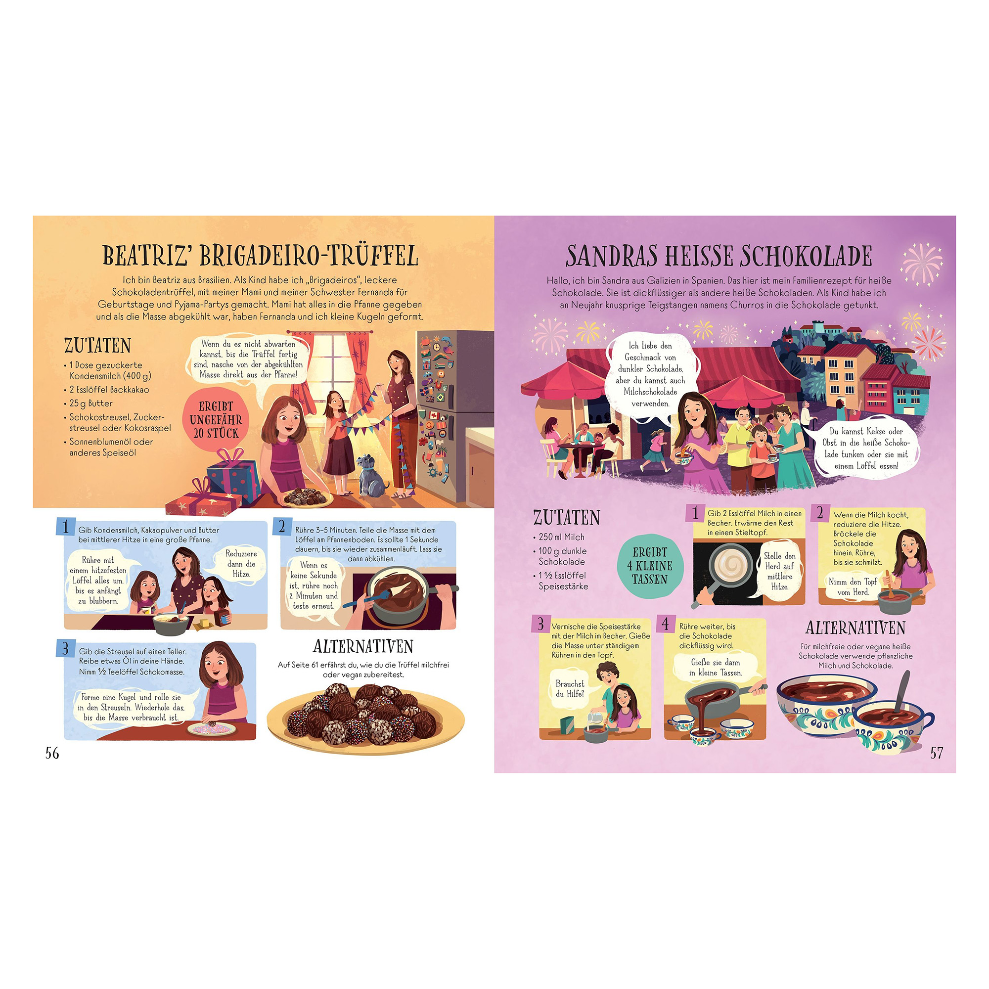 Familienrezepte aus aller Welt - kinderleicht gemeinsam kochen