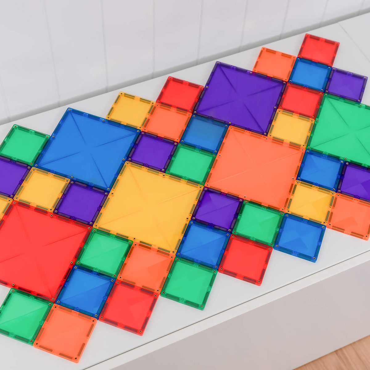 Magnetbausteine Rainbow Square Pack 42tlg. Magnetbausteine Rainbow Square Pack 42tlg.