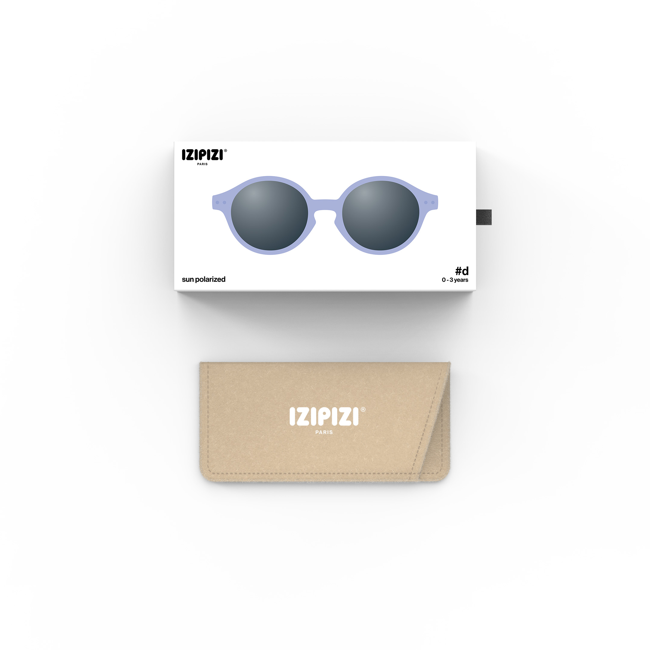 Sonnenbrille Baby D Mauve (0-3J)