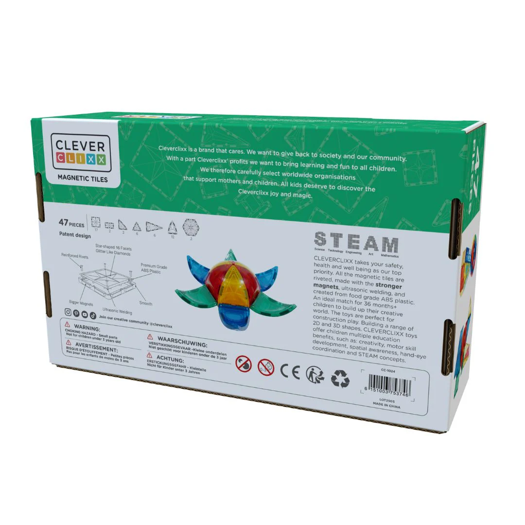 Magnetbausteine Kuppel Set Classic 47tlg. Magnetbausteine Kuppel Set Classic 47tlg.