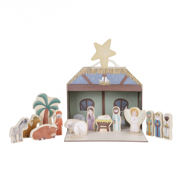 Weihnachtskrippe Spielset