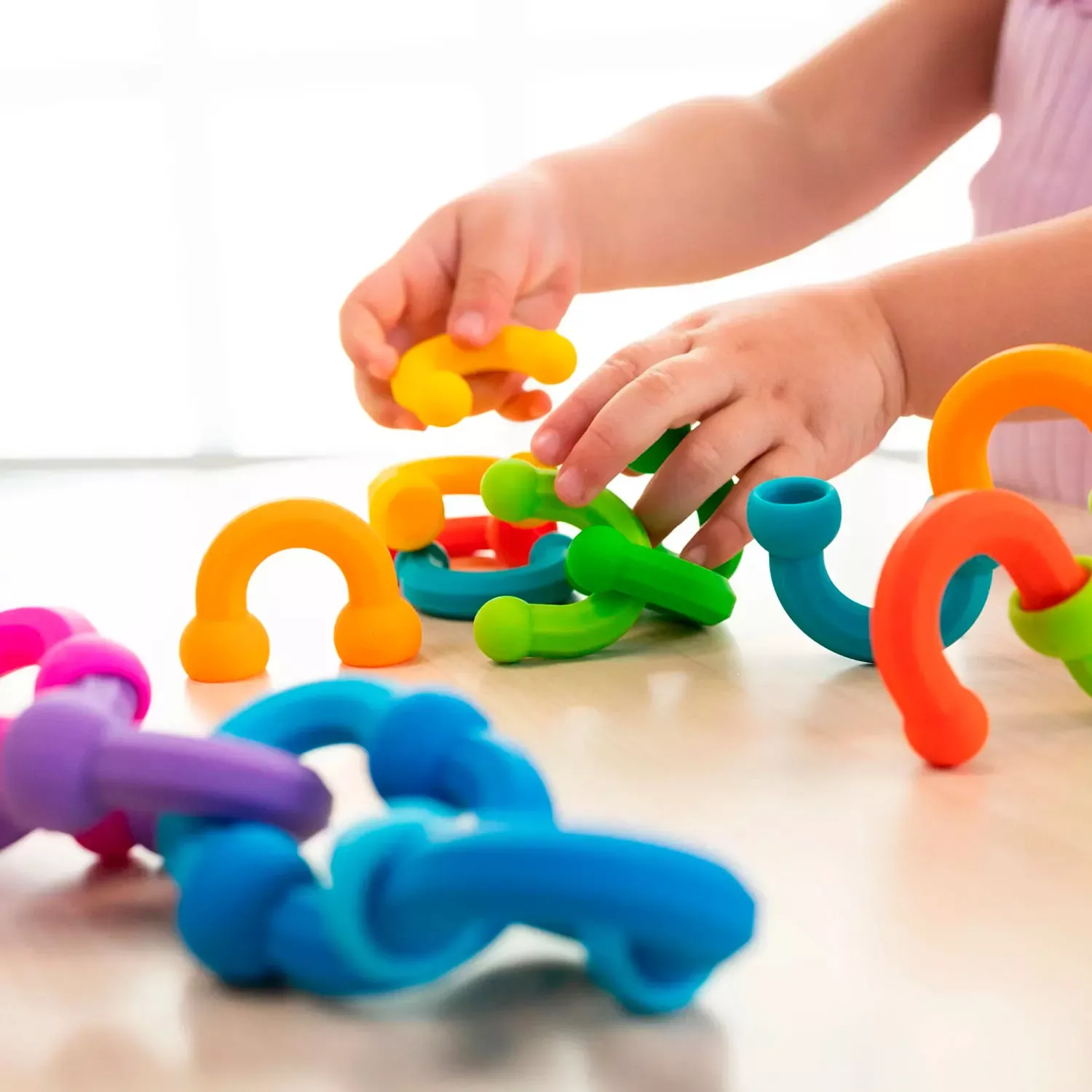 Plip Links Steckverbindungen mit Pop-Effekt