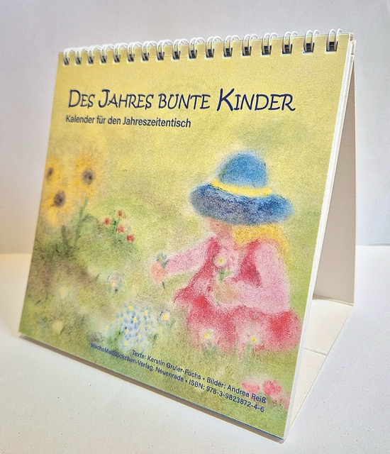 Kalender Des Jahres bunte Kinder