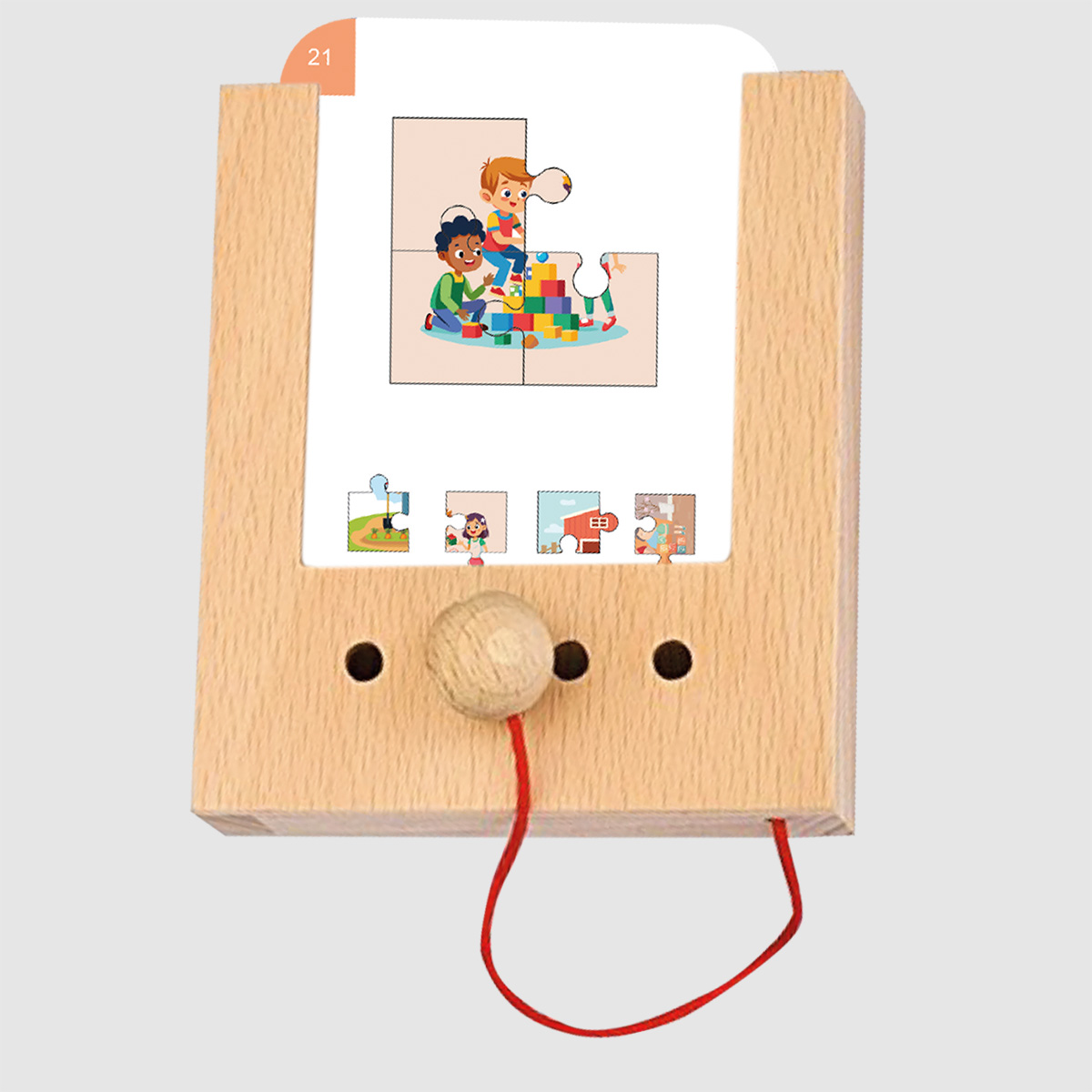 Lochkasten Kartensatz 4+ Puzzle Spiele Lochkasten Kartensatz 4+ Puzzle Spiele