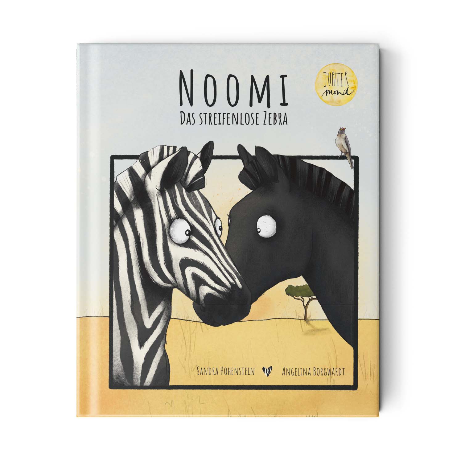 Noomi, das streifenlose Zebra