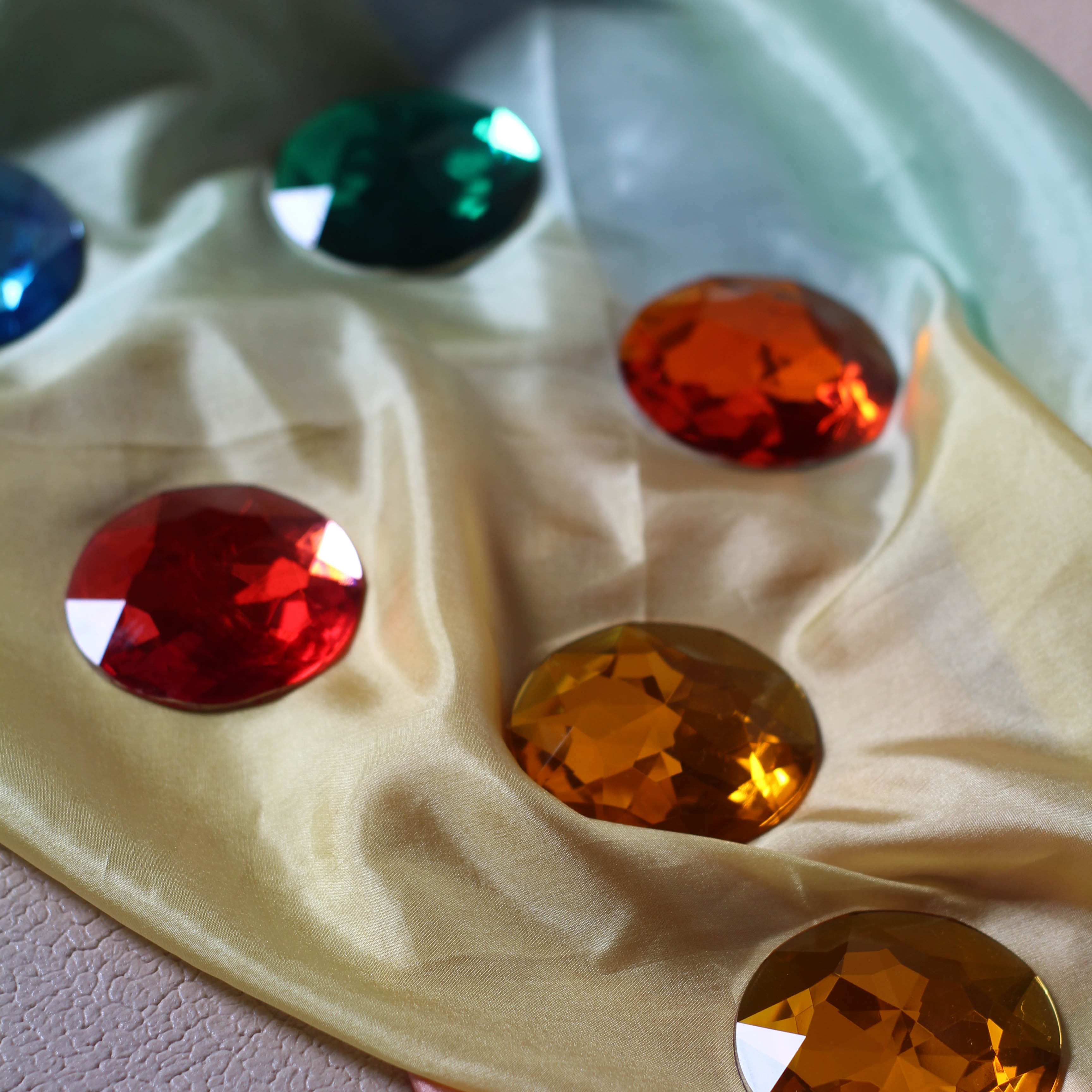 25 Riesen Funkelsteine Ø5cm