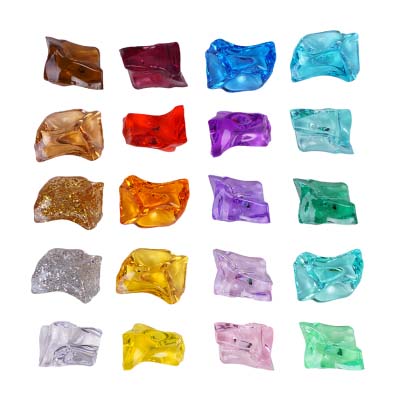 Legesteine 4 Elemente Feuer, Wasser, Erde, Luft