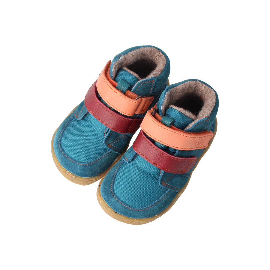 Barfußschuh biberSTYLE TEX petrol