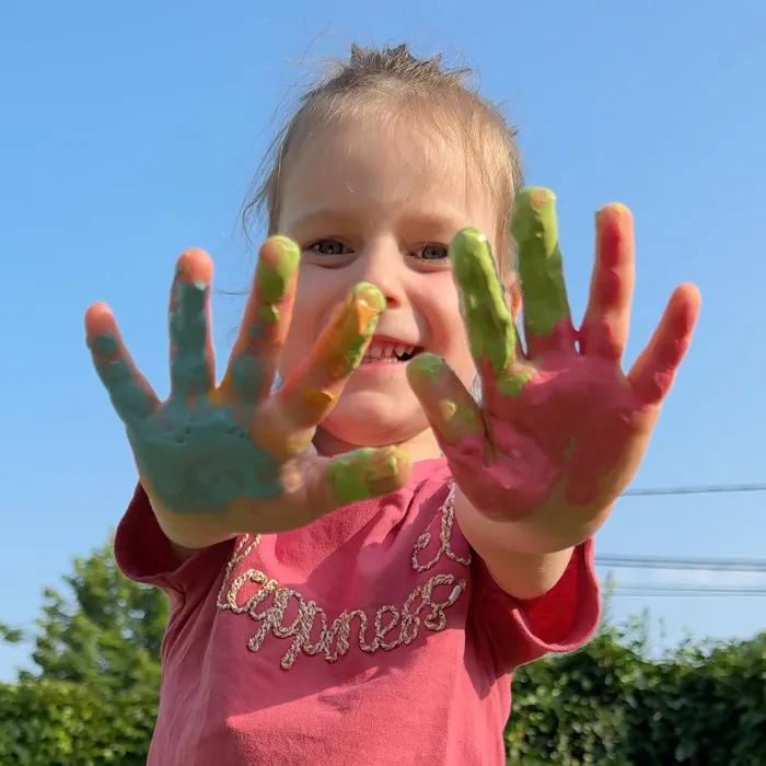 Fingermalfarben Pastell