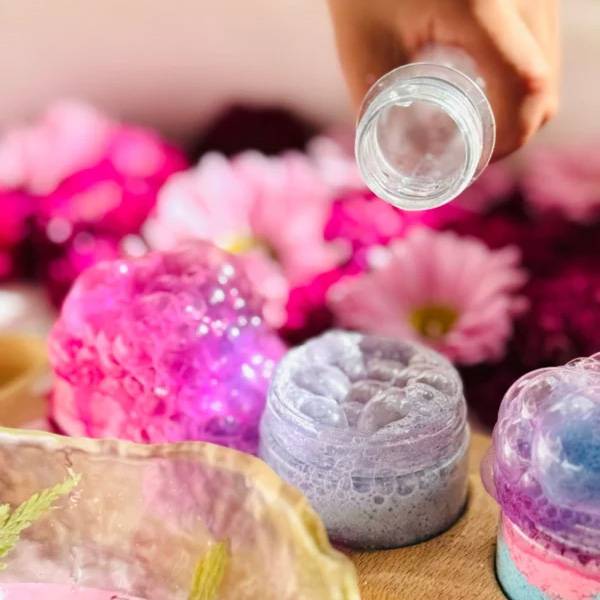 Sensorik Mischstation aus Holz