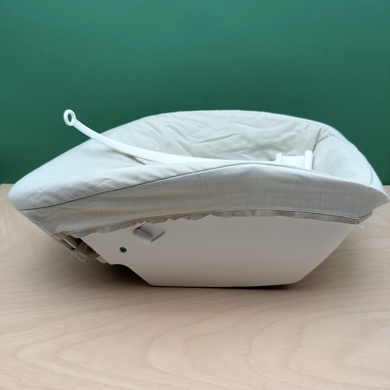 Newborn Set Beige akzeptabler Zustand mit Extrabezug blau