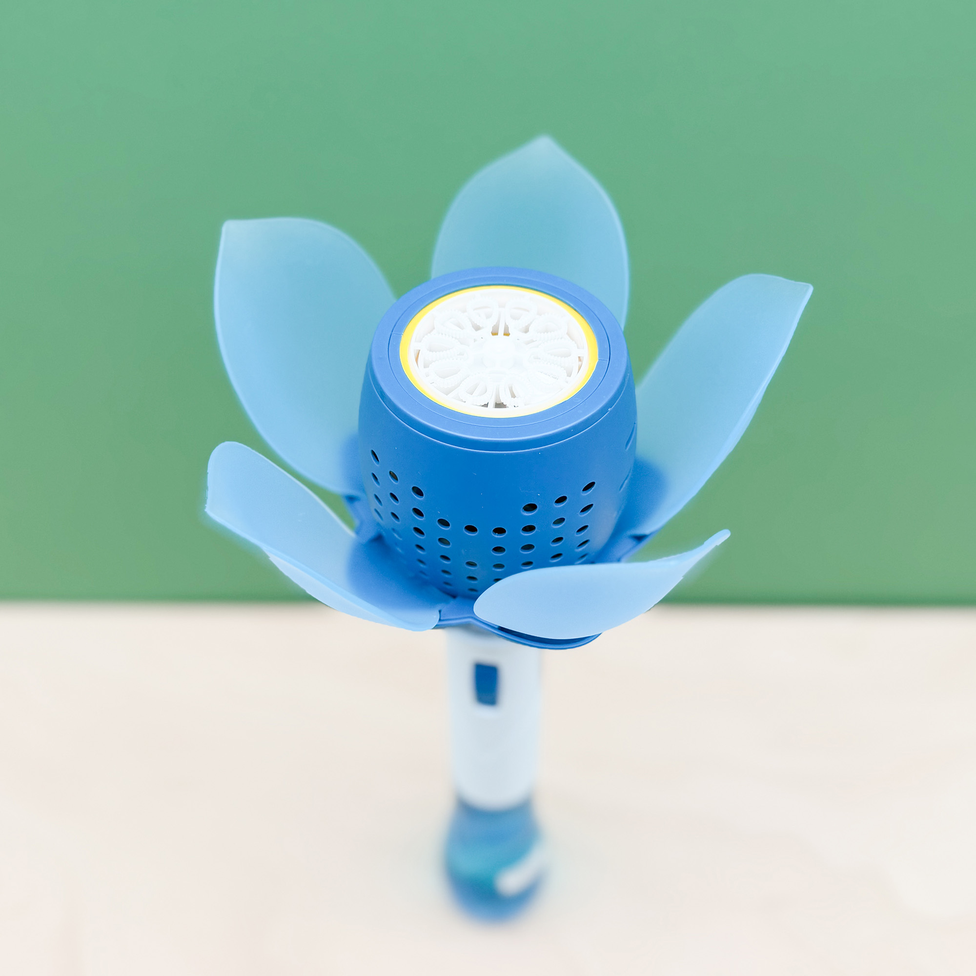 Seifenblasen Blume mit Licht