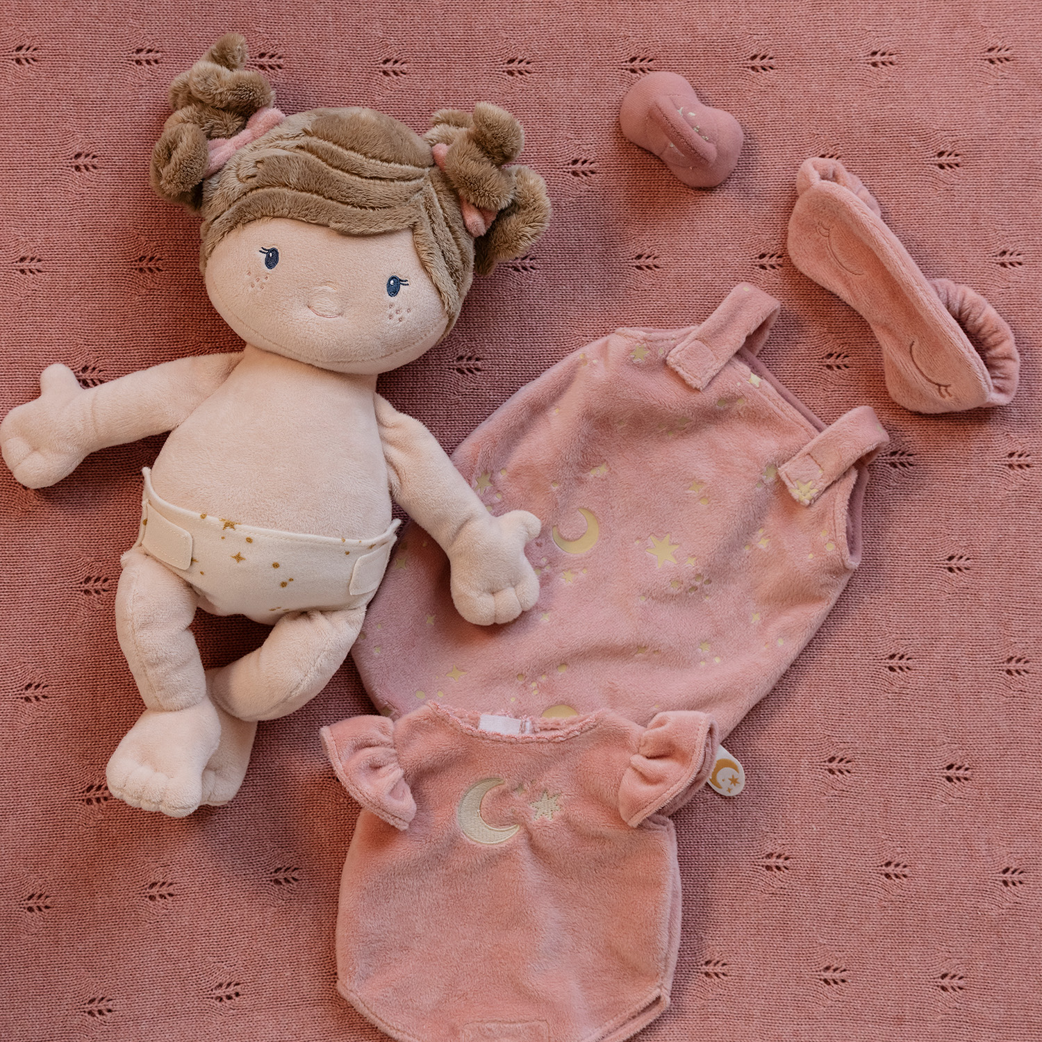Babypuppe Rosa