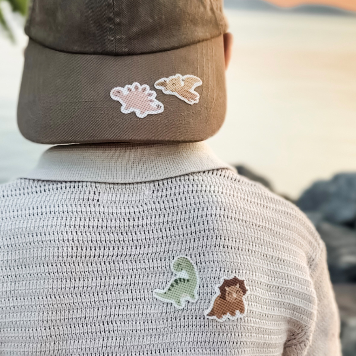 Mückensticker Dino