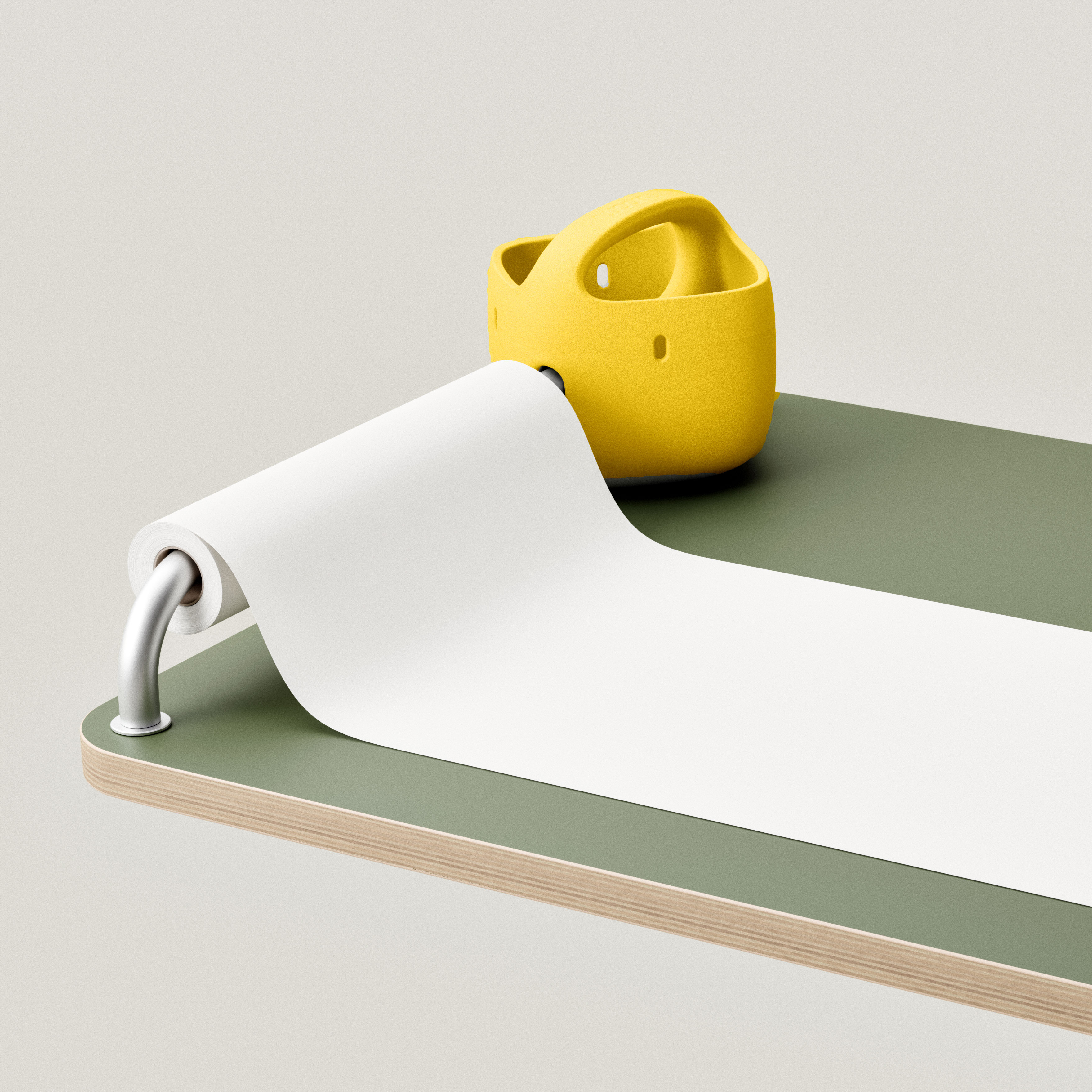 woom POP Fahrradkorb & Stifthalter Gelb