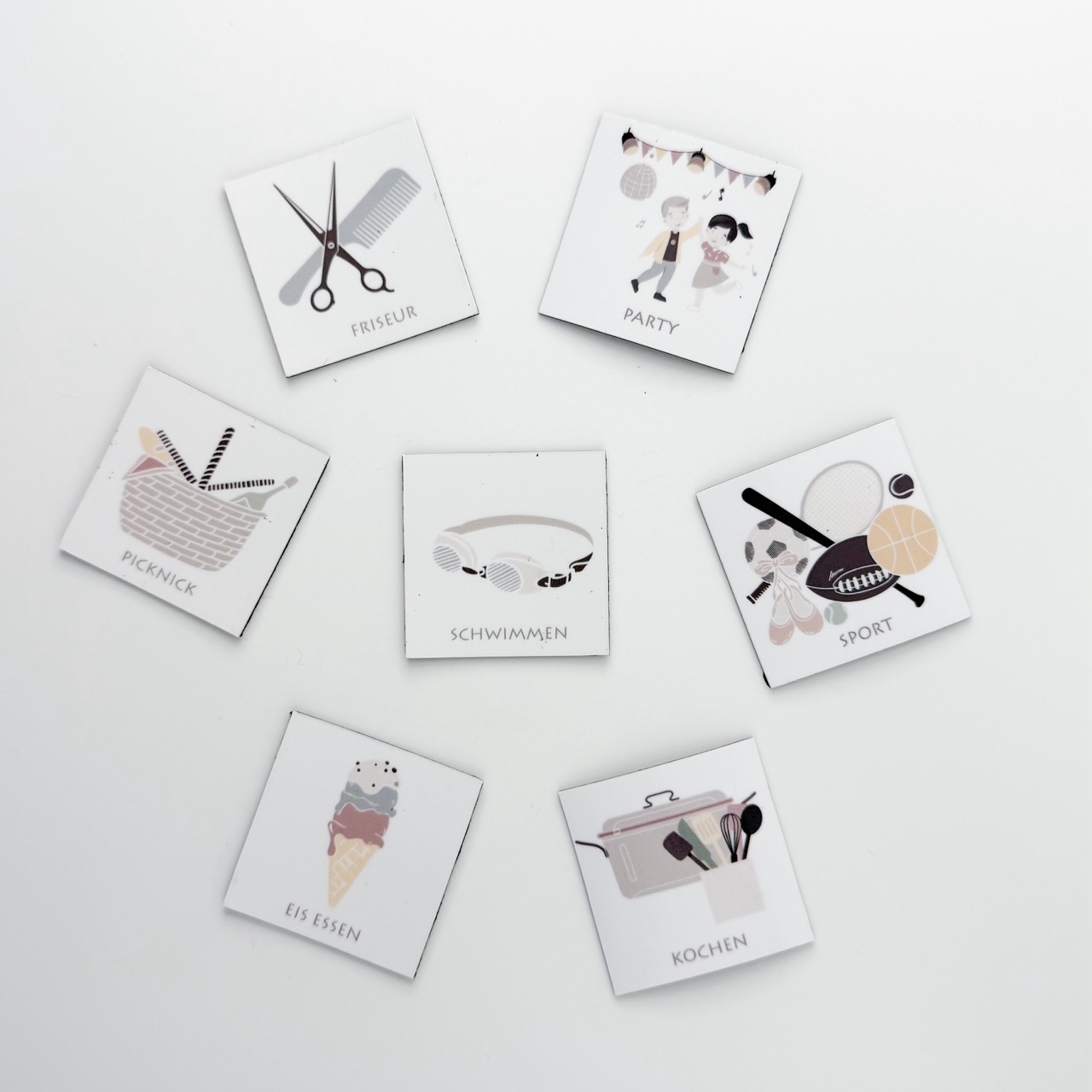 Magnet Set Aktivitäten