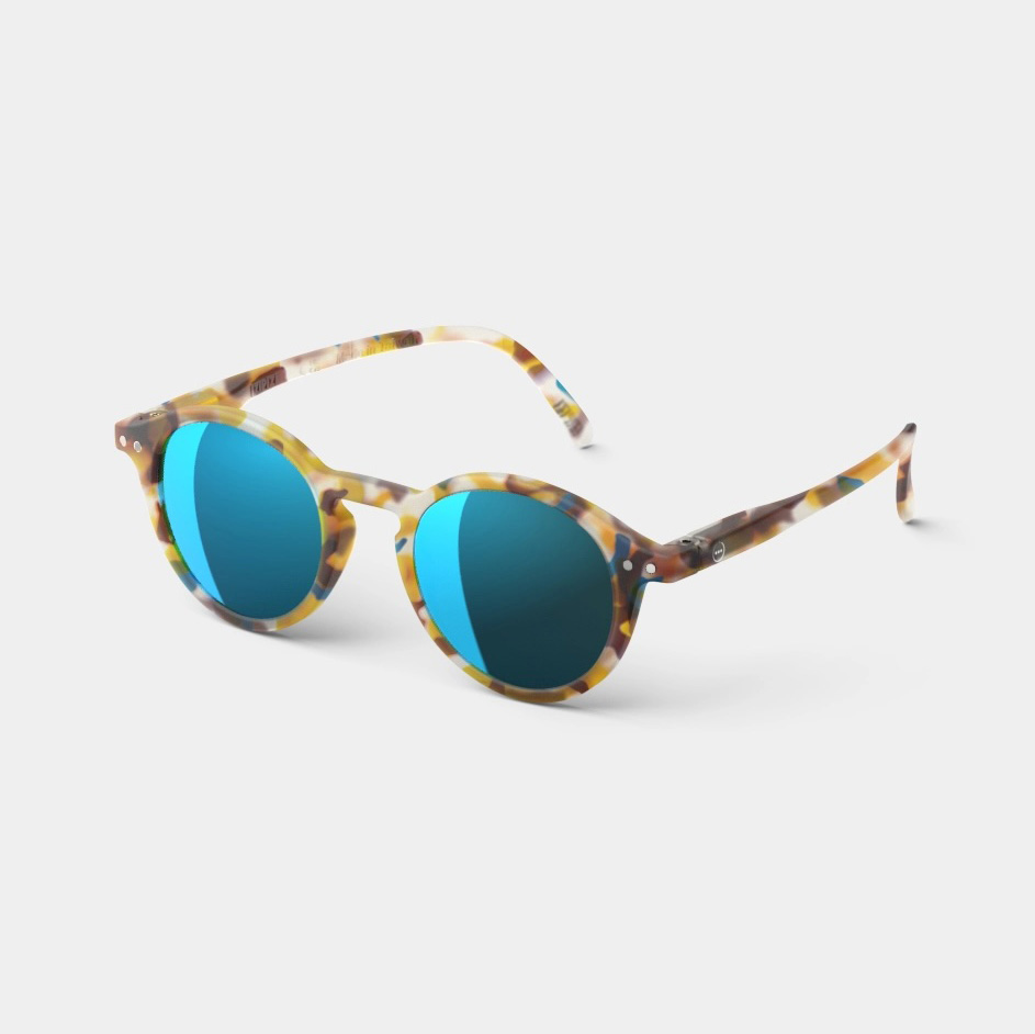 Sonnenbrille Junior D Blue Tortoise Mirror (5-10J)