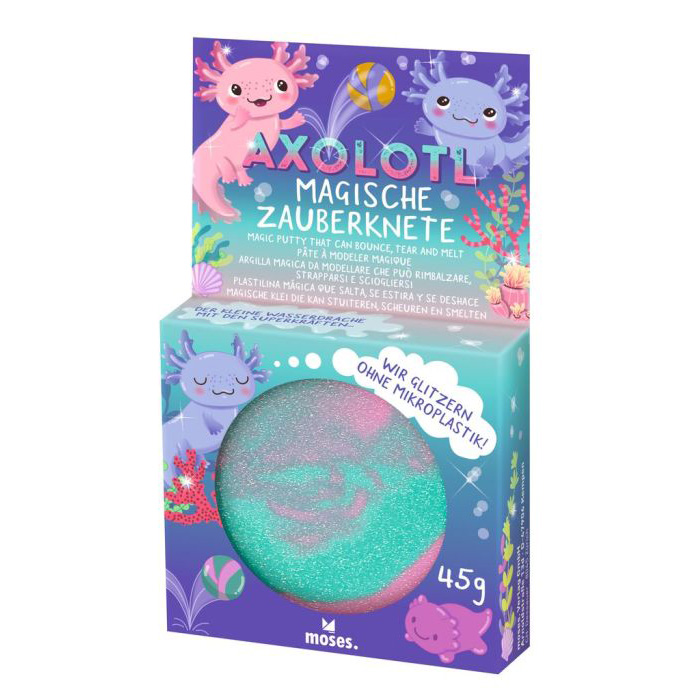 Magische Axolotl-Zauberknete Magische Axolotl-Zauberknete