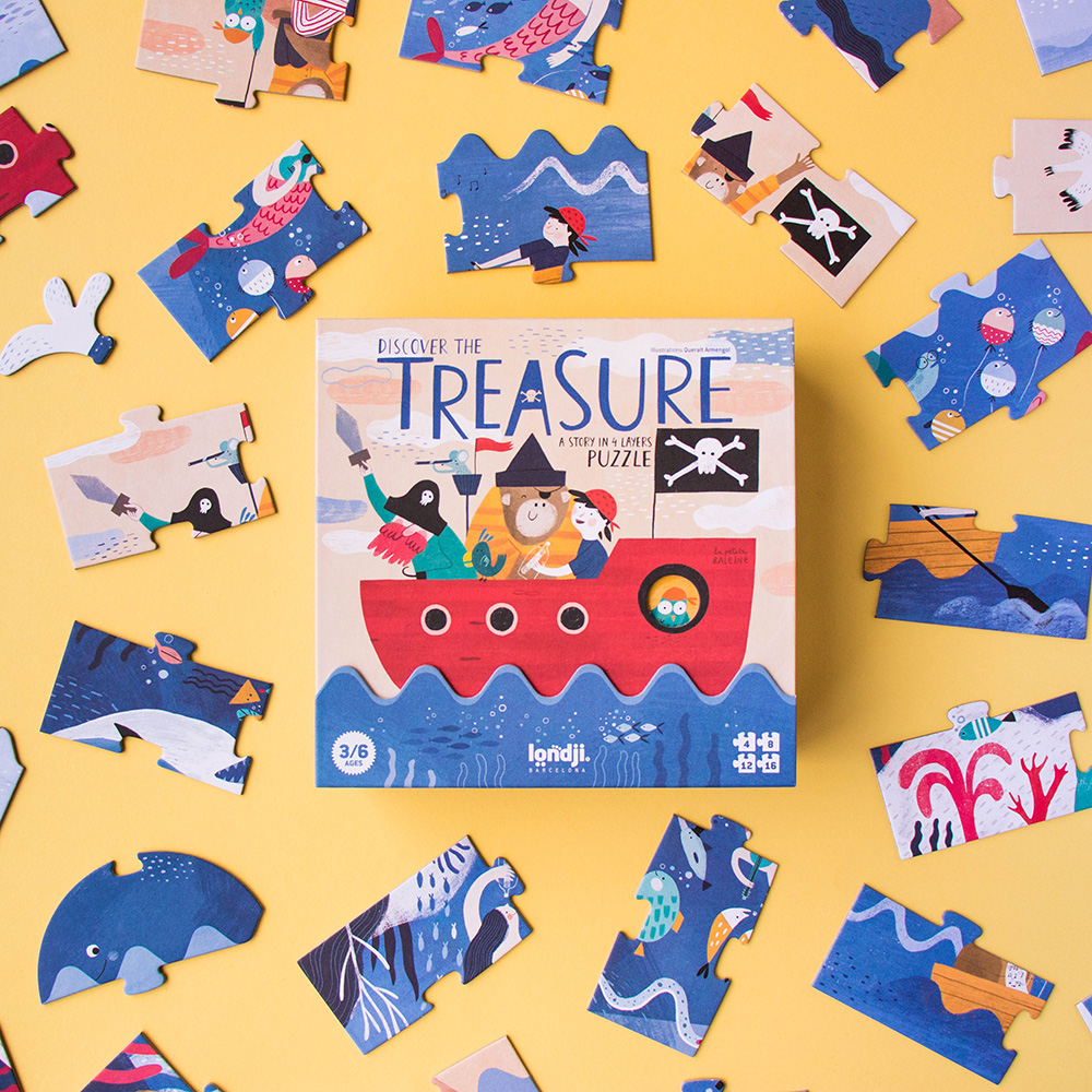 Puzzle Discover the Treasure