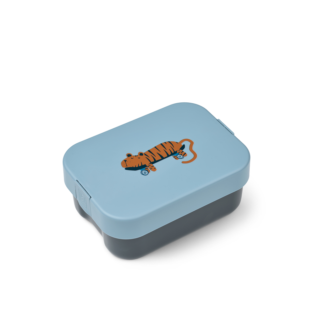 Lunchbox Kamil Tiger / Beach blue