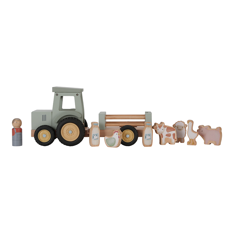 Traktor mit Anhänger Little Farm  Traktor mit Anhänger Little Farm