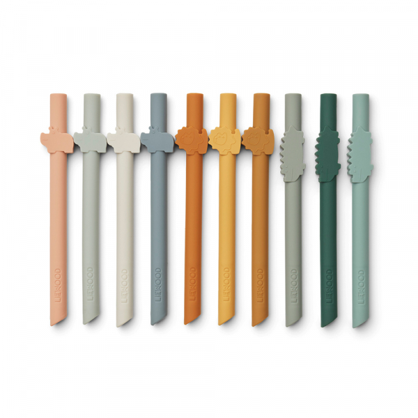 Strohhalme Set Badu Safari Mustard Multi Mix