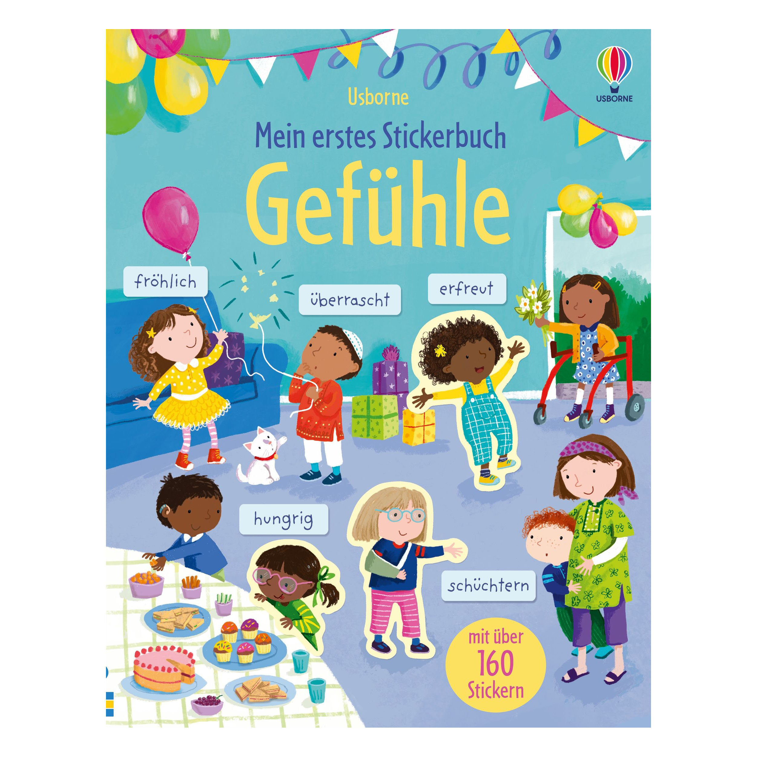 Mein erstes Stickerbuch: Gefühle