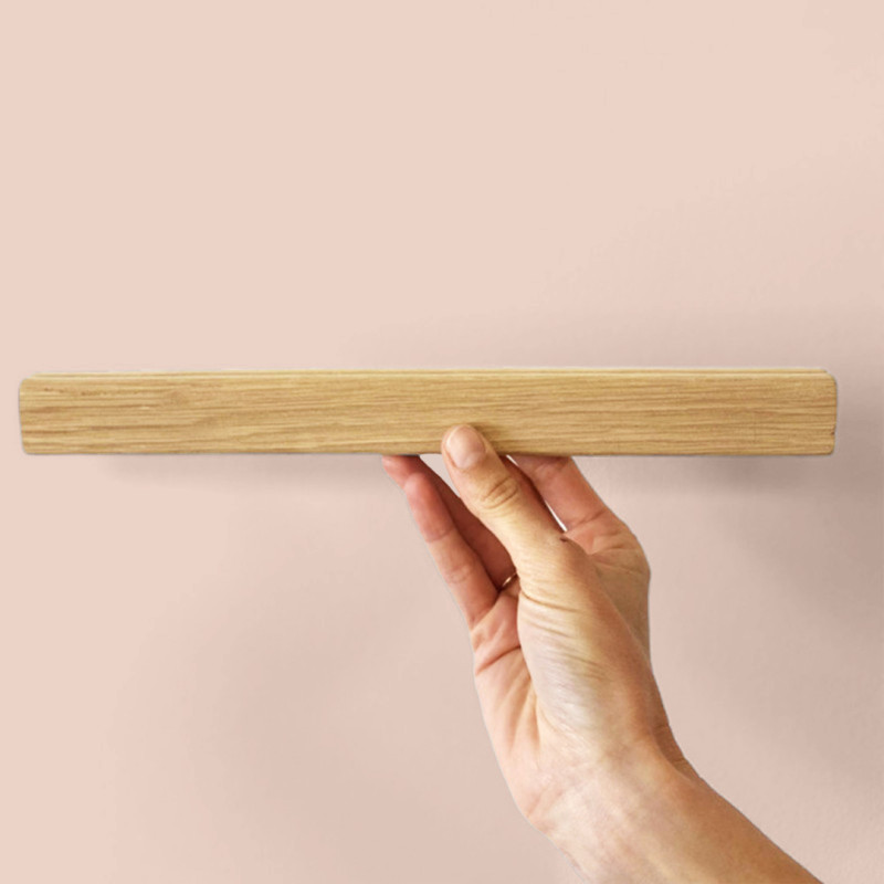 Magnetisches Wandregal aus Holz Magnetisches Wandregal aus Holz