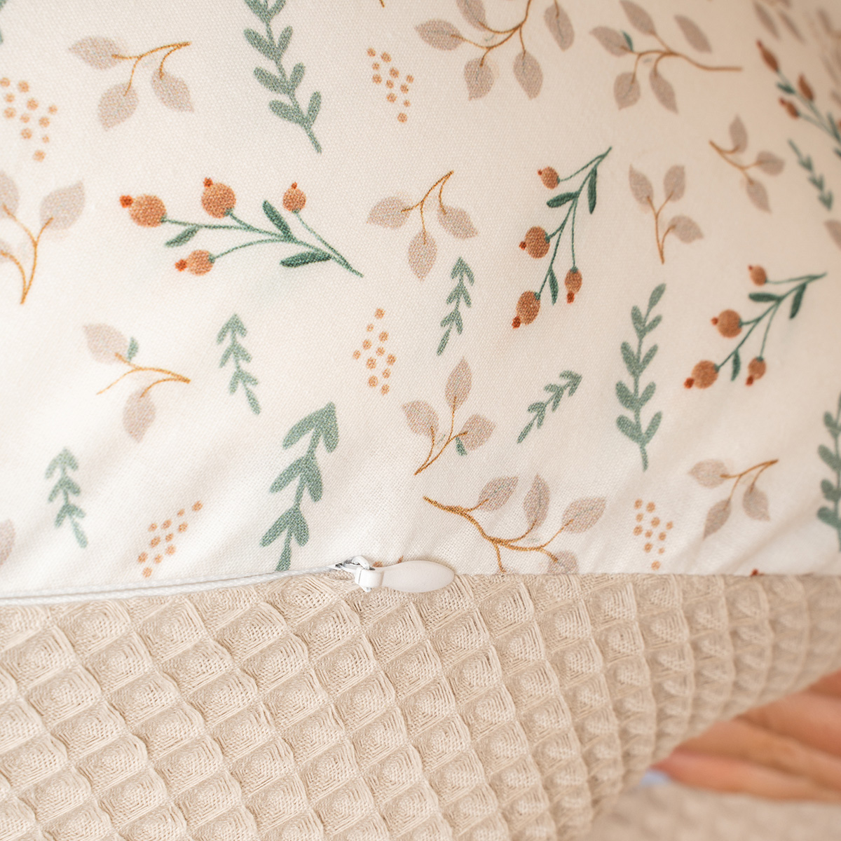 Stillkissenbezug Floral Sand Stillkissenbezug Floral Sand