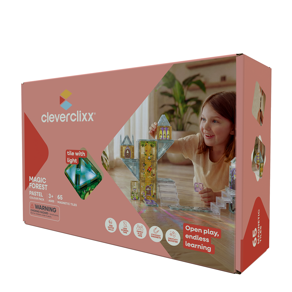 Magischer Wald Set Pastell 65tlg.