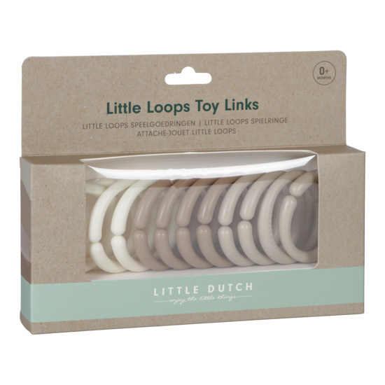 Spielringe Little Loops Beige