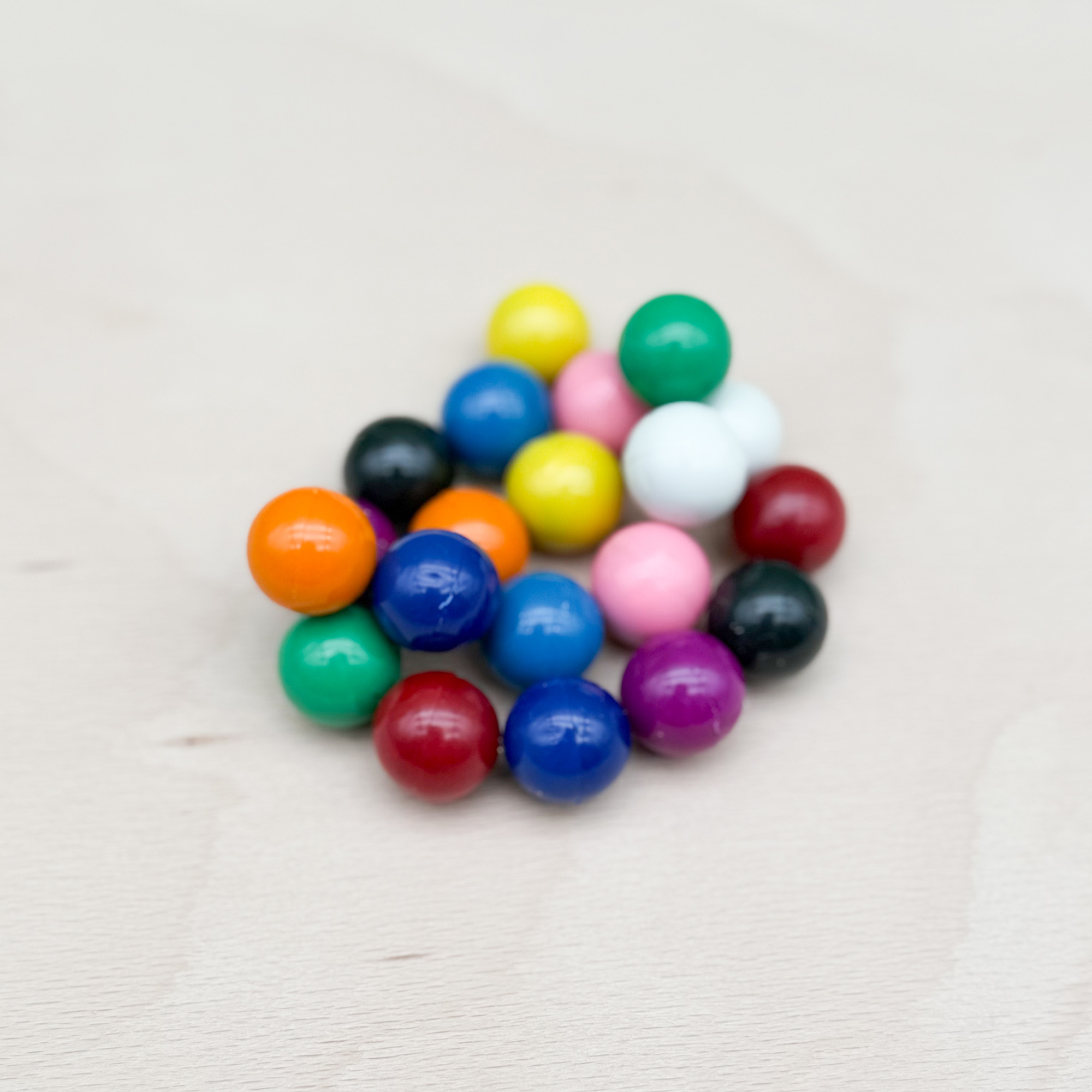 Bunte Magnetmurmeln 20 Stk.